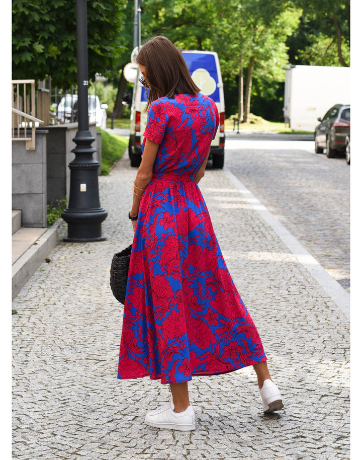 Leanne - Elegant Tummy Covering Dress