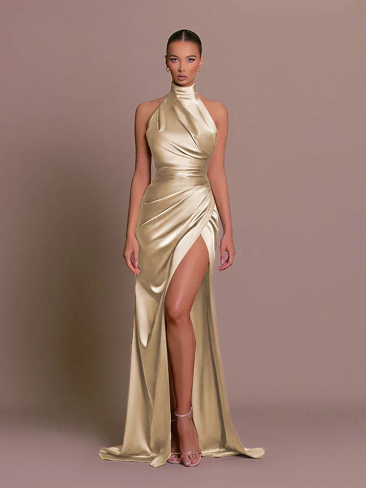 Sheri - Glamour Slit Dress