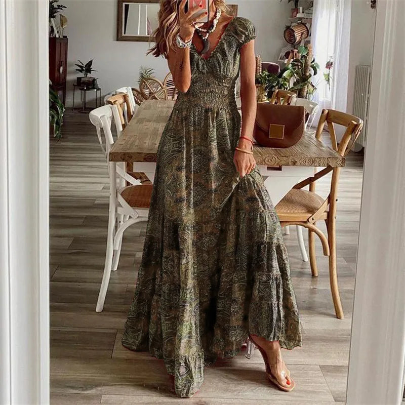 Noella - Boho Maxi Dress