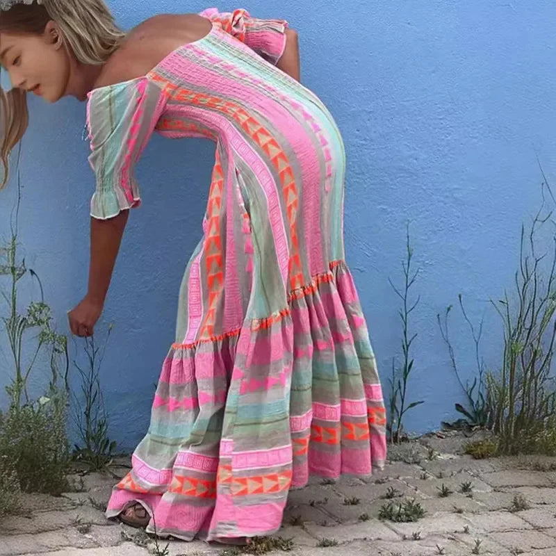 Kelly - Vibrant Boho Dress