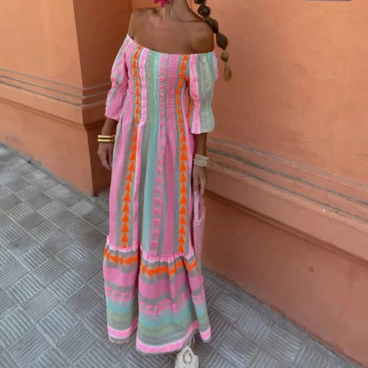 Kelly - Vibrant Boho Dress