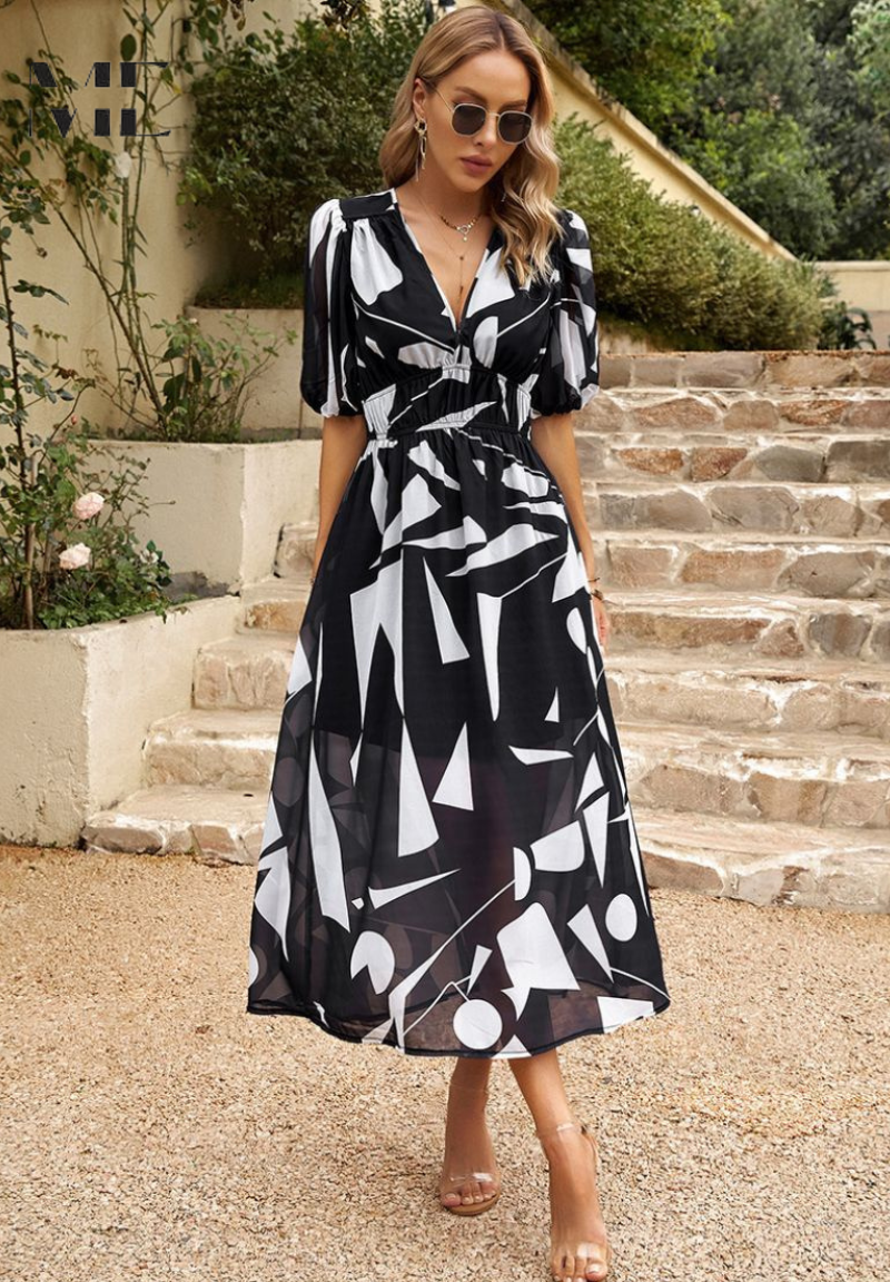 Jelyn - Bloomy Elegance Dress