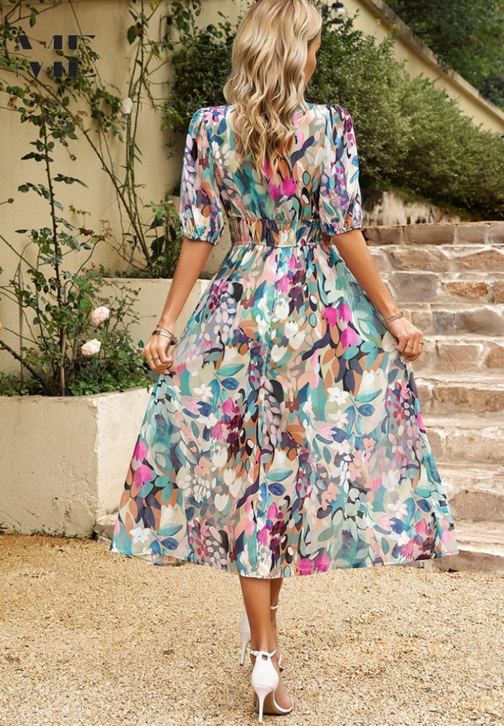 Jelyn - Bloomy Elegance Dress