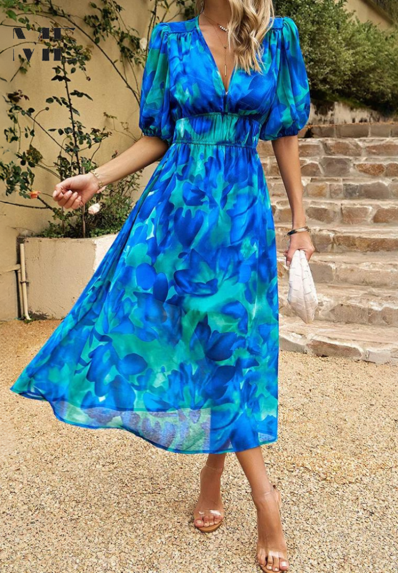Jelyn - Bloomy Elegance Dress