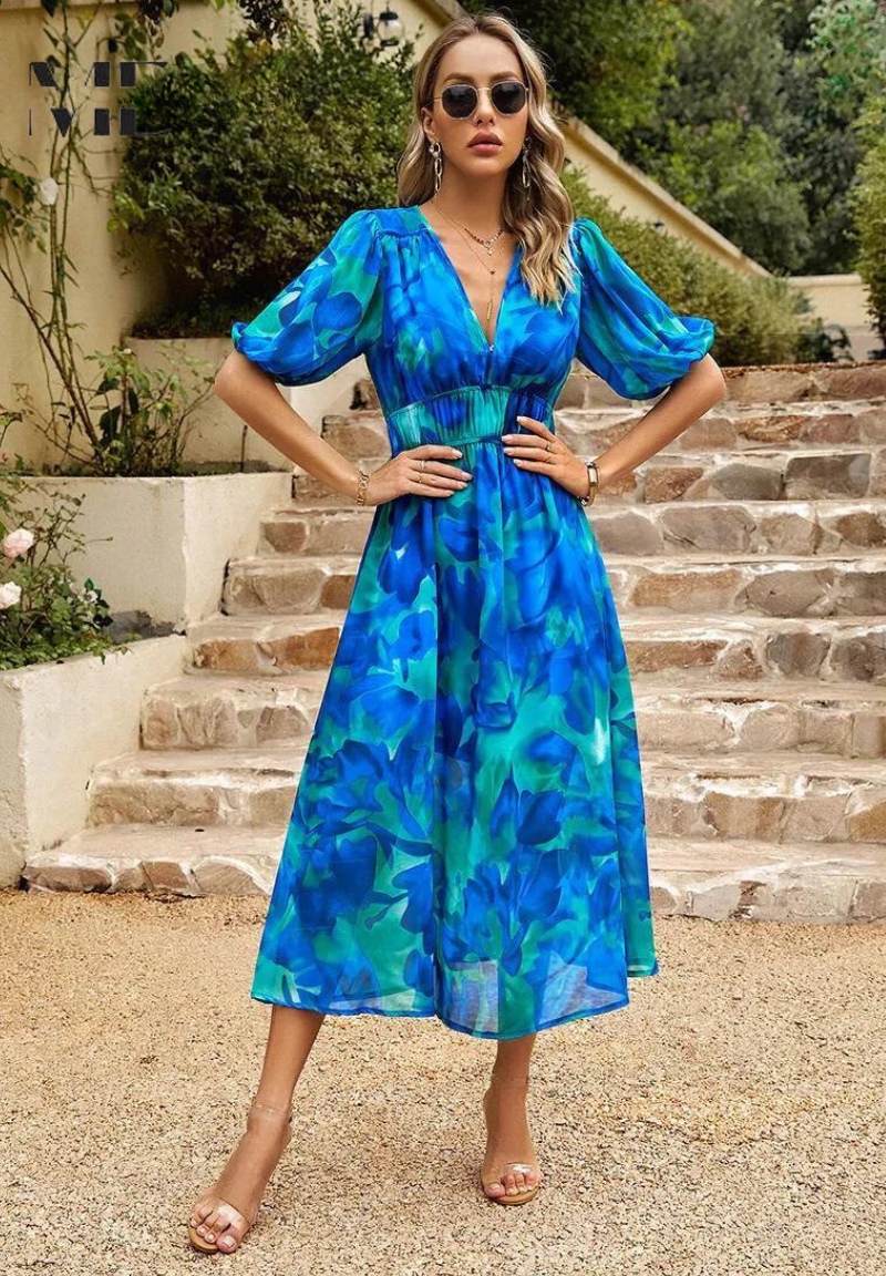 Jelyn - Bloomy Elegance Dress