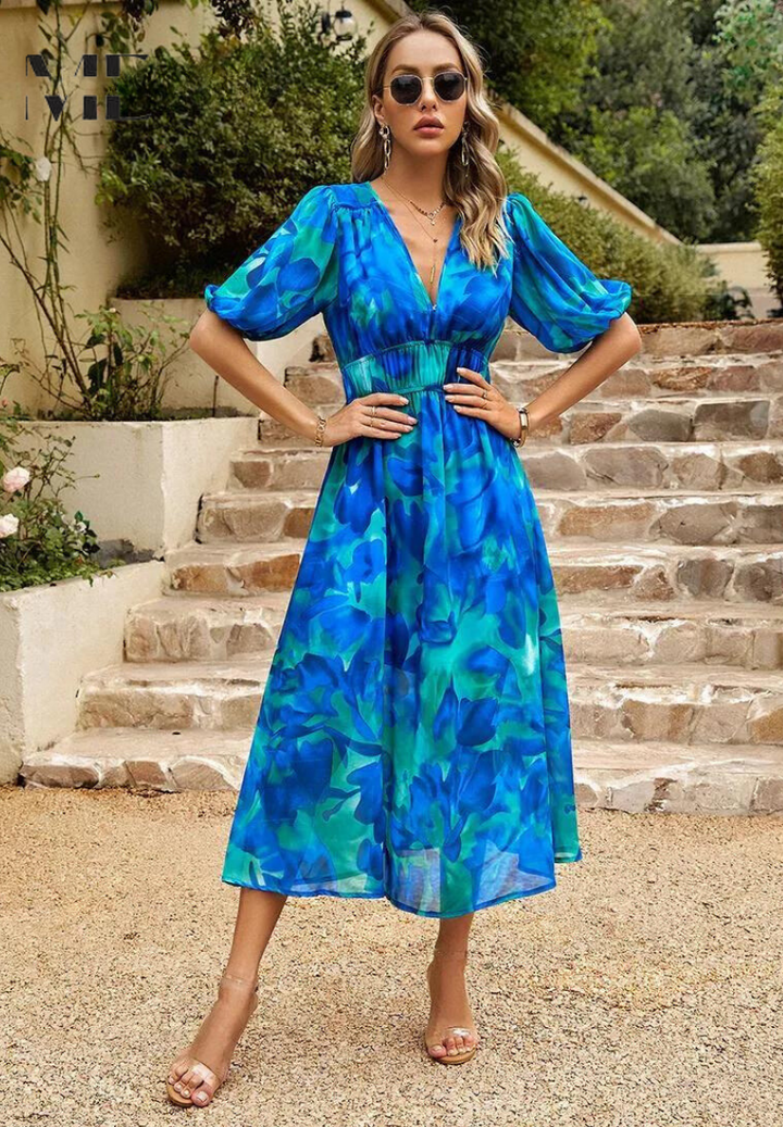 Jelyn - Bloomy Elegance Dress