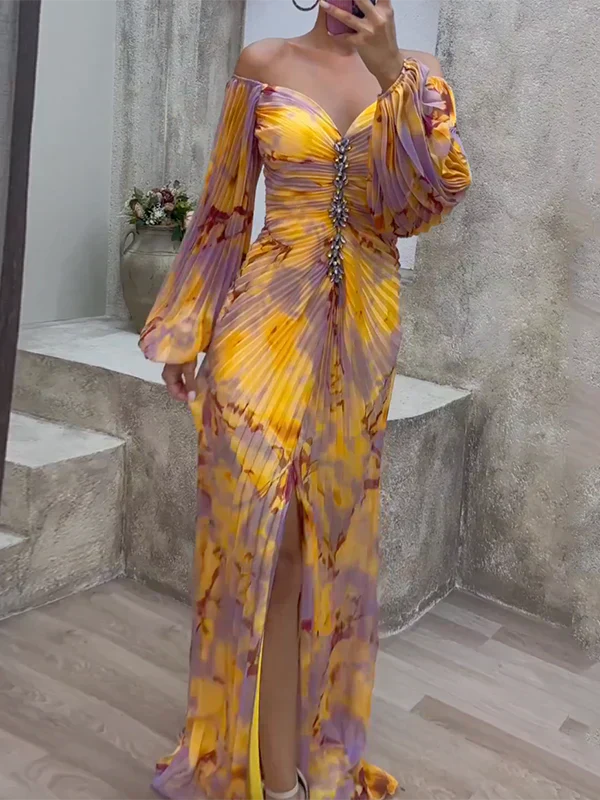 Deliana - Sunset Bloom Dress