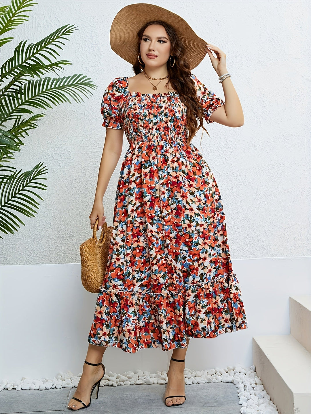 Yessa - Vintage Bloom Dress