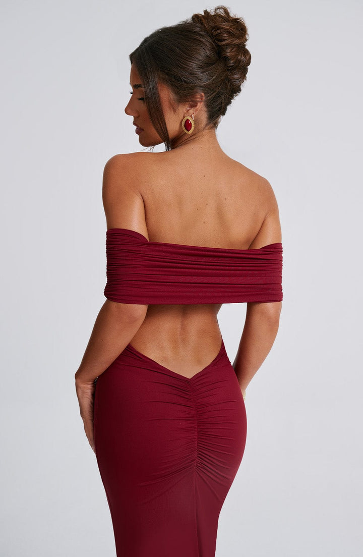 Jolene - Off-Shoulder Silhouette Dress