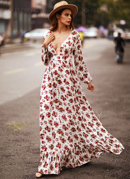 Cassandra - Floral Boho Dress