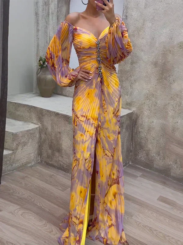 Deliana - Sunset Bloom Dress