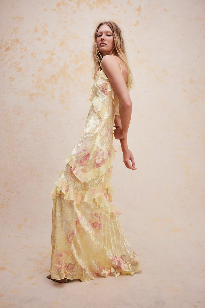 Vianna - Pastel Bloom Dress