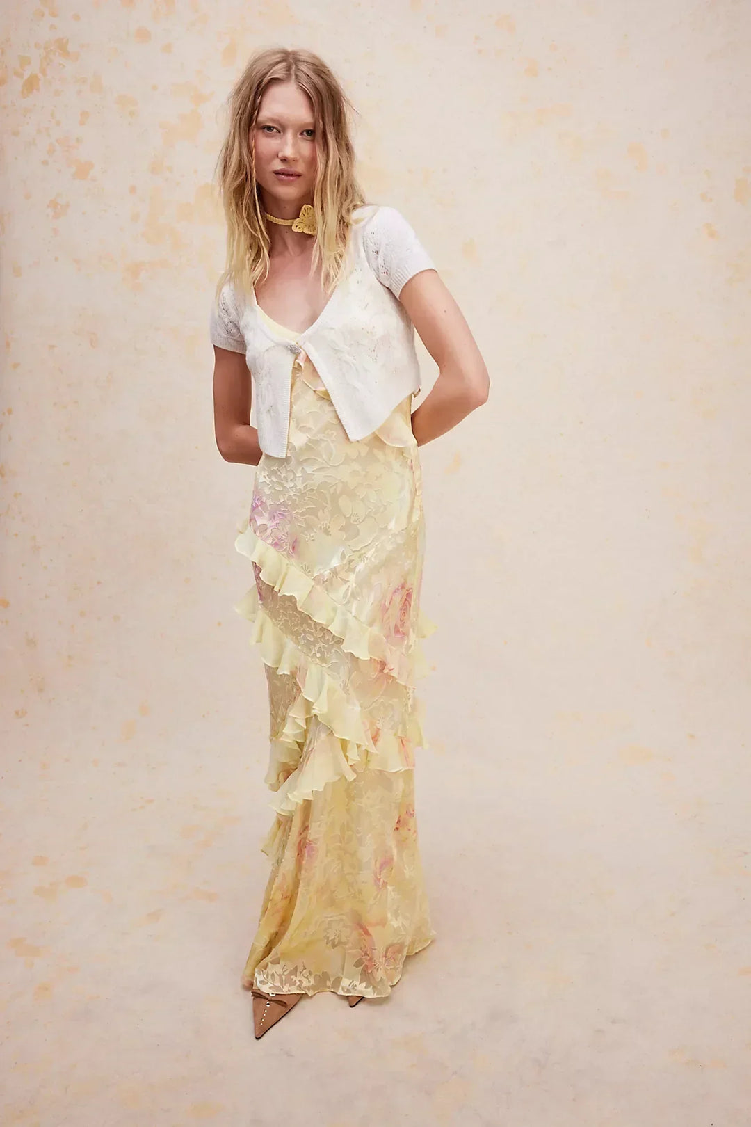 Vianna - Pastel Bloom Dress