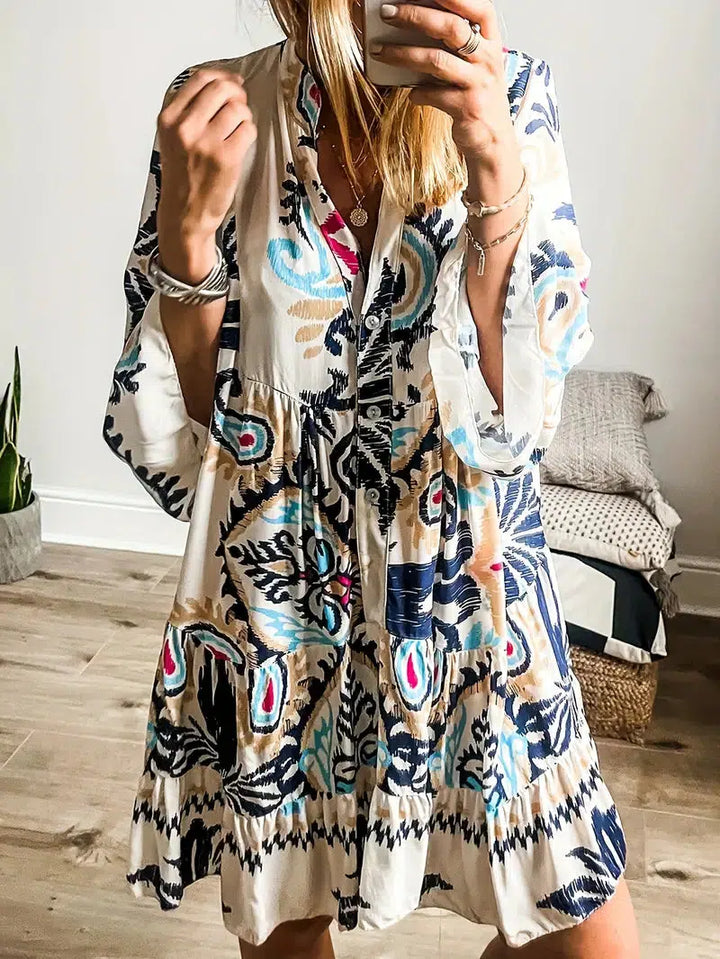 Lowella - Bohemian Tunic Dress