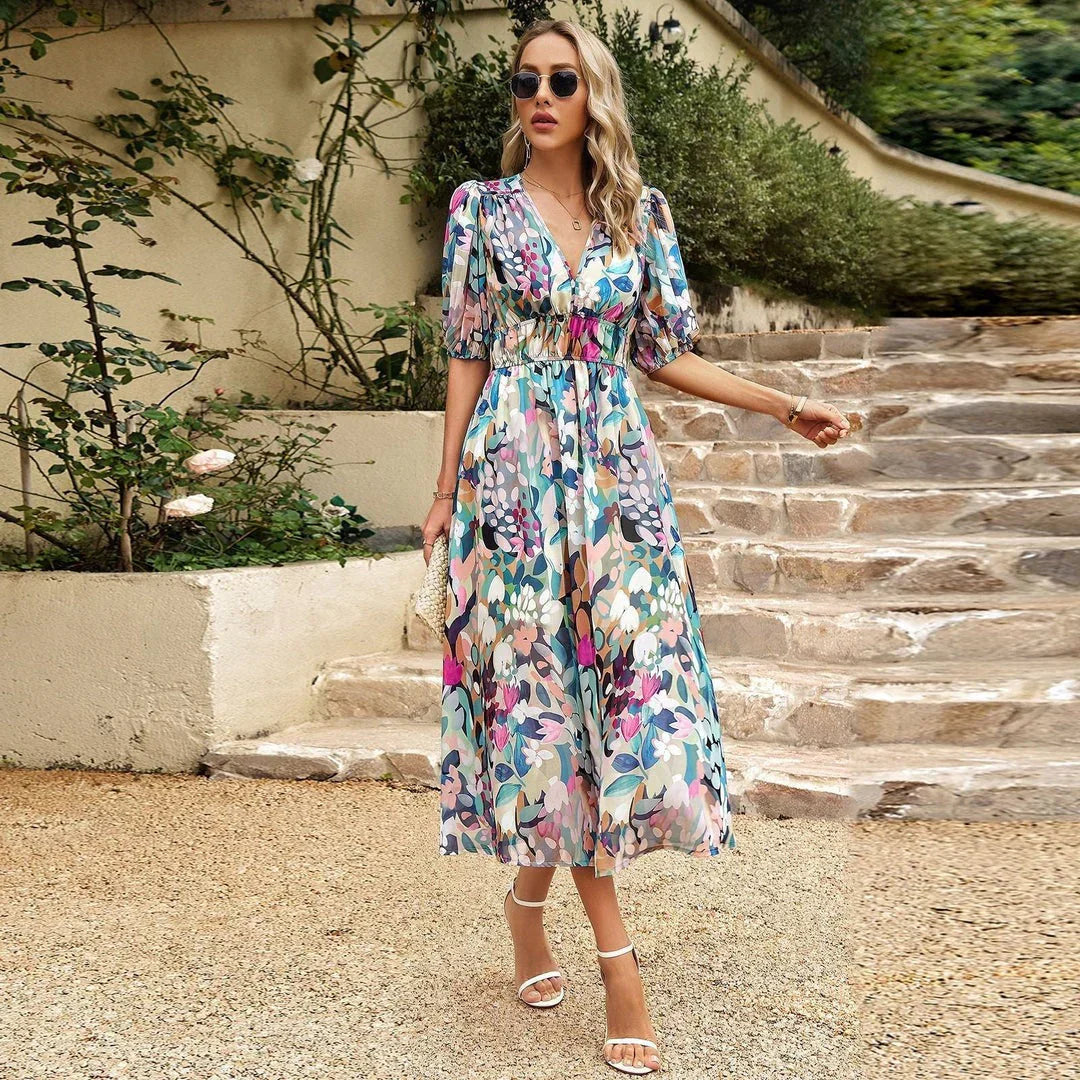 Kaelis - Blooming Elegance Dress
