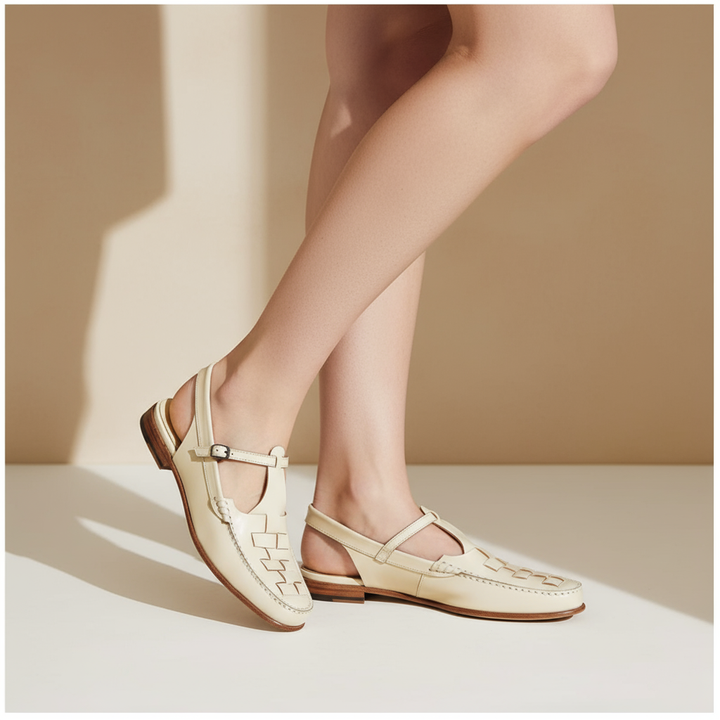 Eliara - Woven Charm Sandals