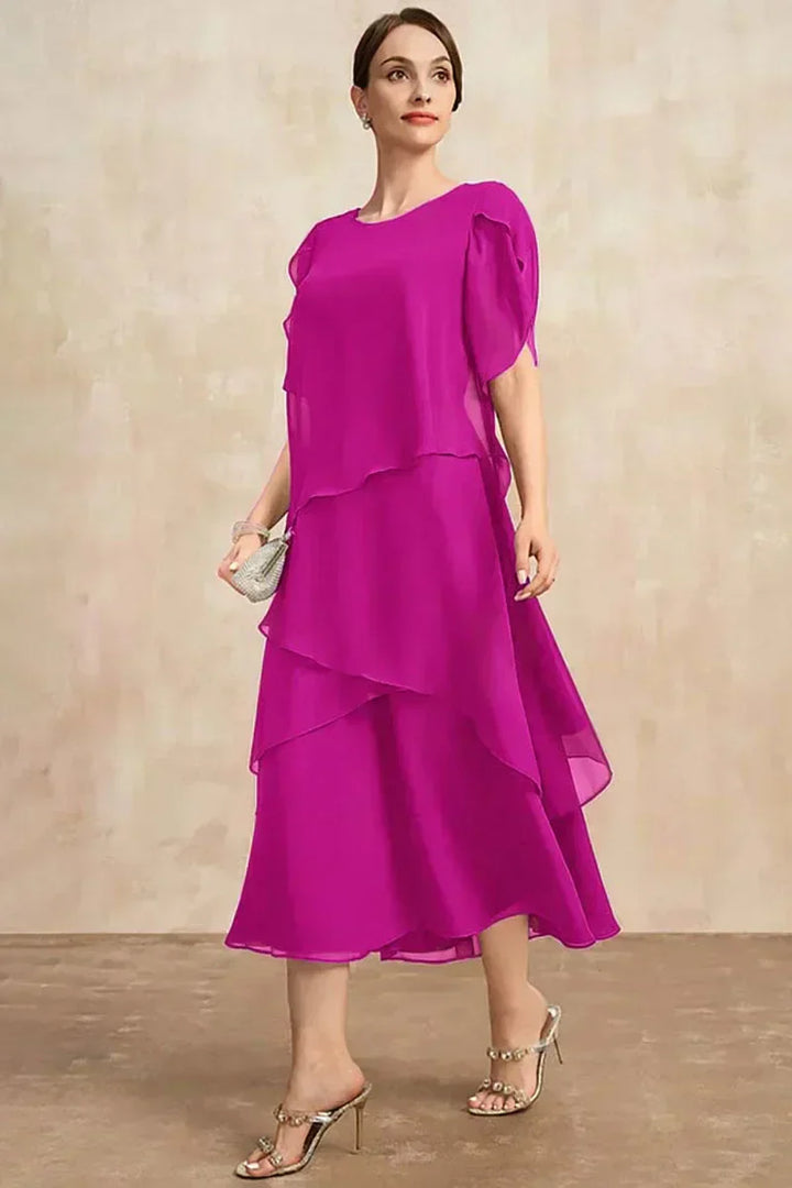 Mera - Elegant Ruffle Dress