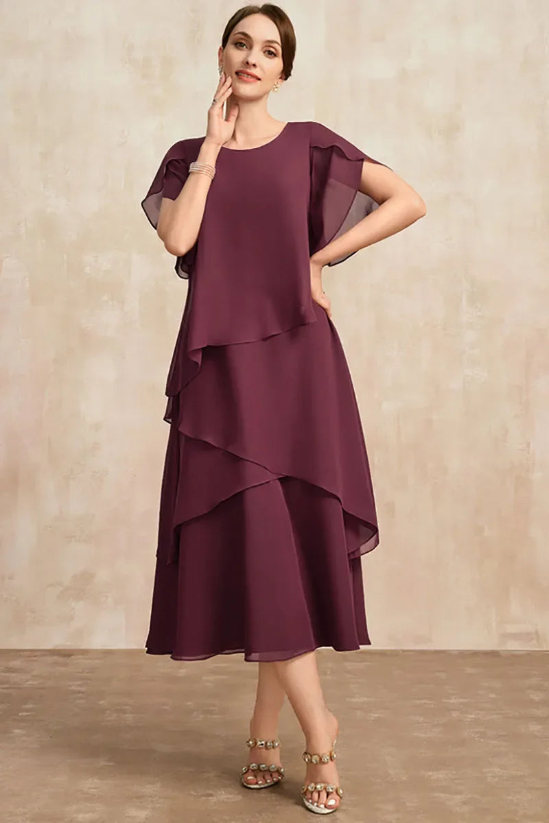 Mera - Elegant Ruffle Dress