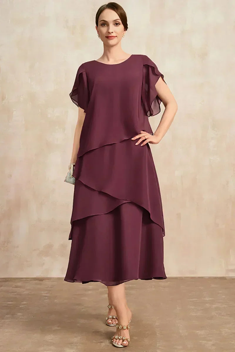 Mera - Elegant Ruffle Dress