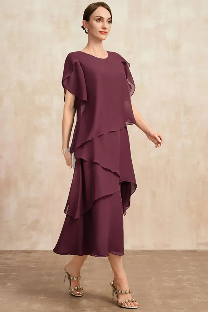 Mera - Elegant Ruffle Dress