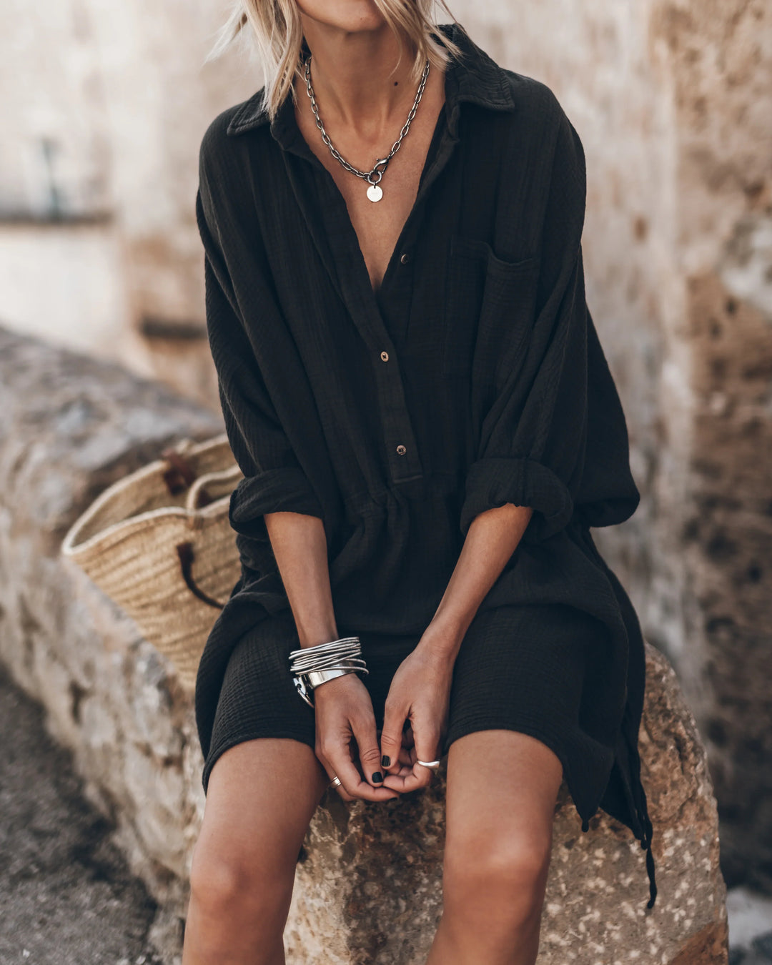 Honora - Classic Shirt Dress
