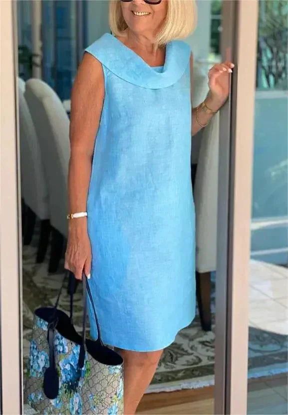 Liana - Elegant Collar Dress