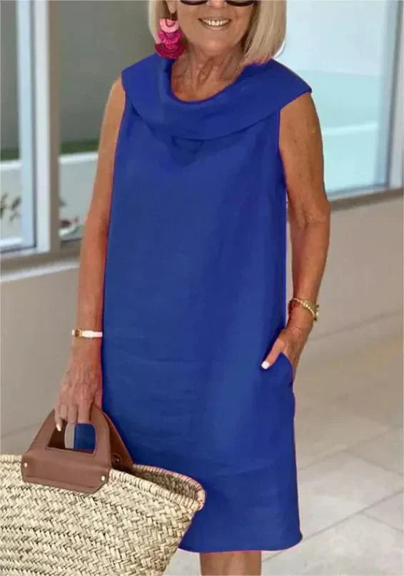 Liana - Elegant Collar Dress