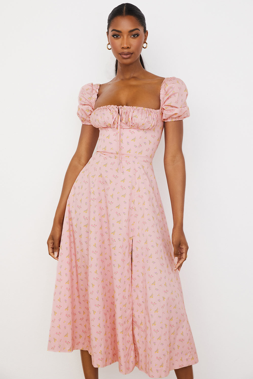 Taria - Bloom Puff Sleeve Dress