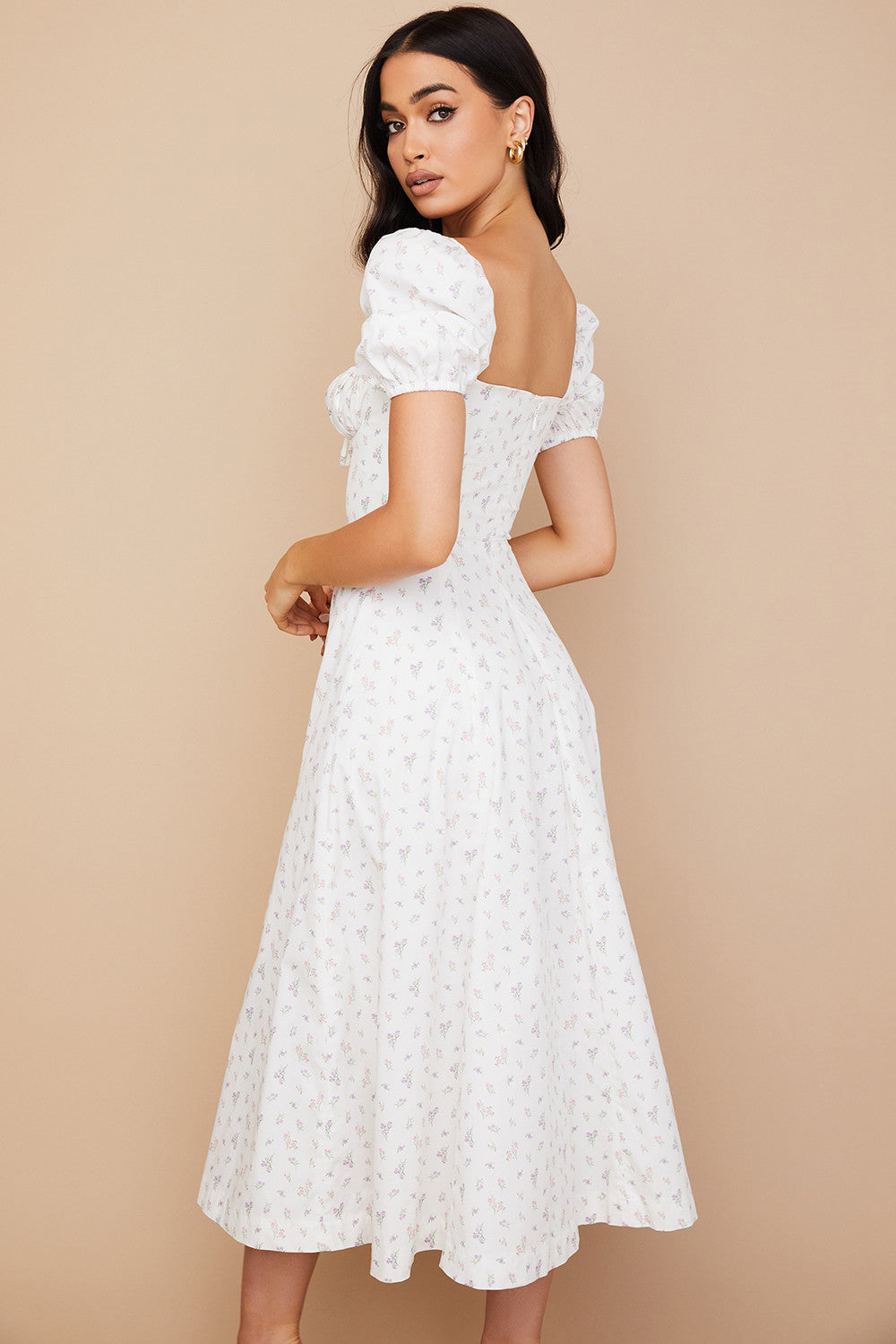 Taria - Bloom Puff Sleeve Dress