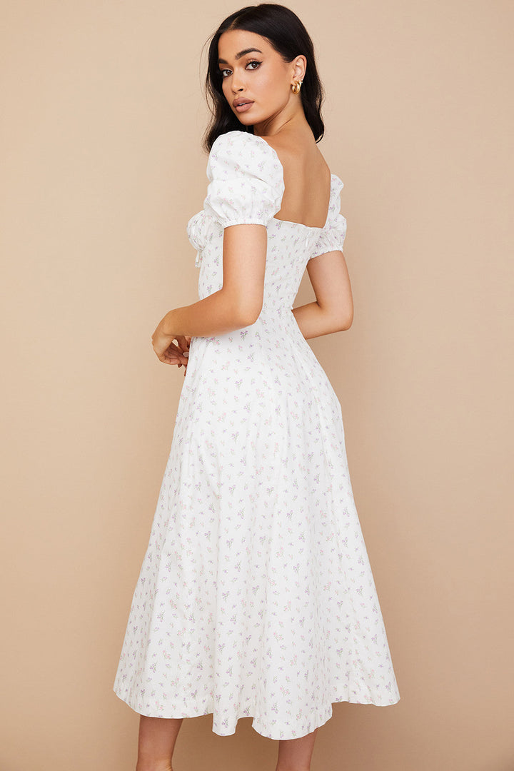 Taria - Bloom Puff Sleeve Dress