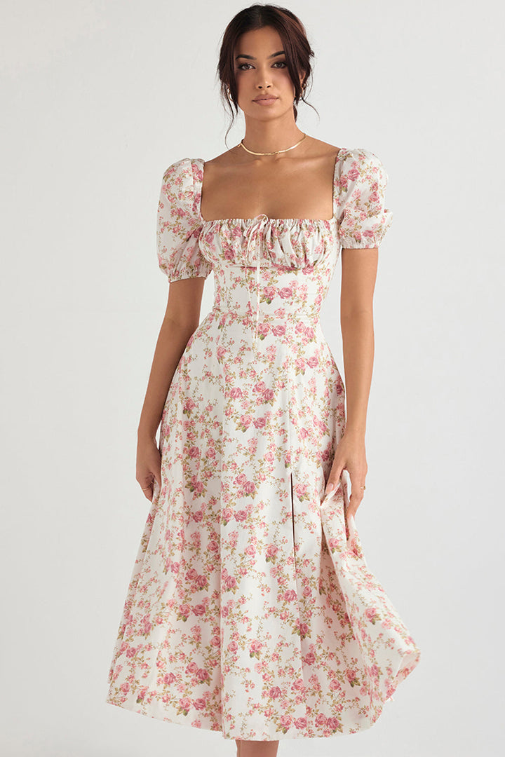 Taria - Bloom Puff Sleeve Dress