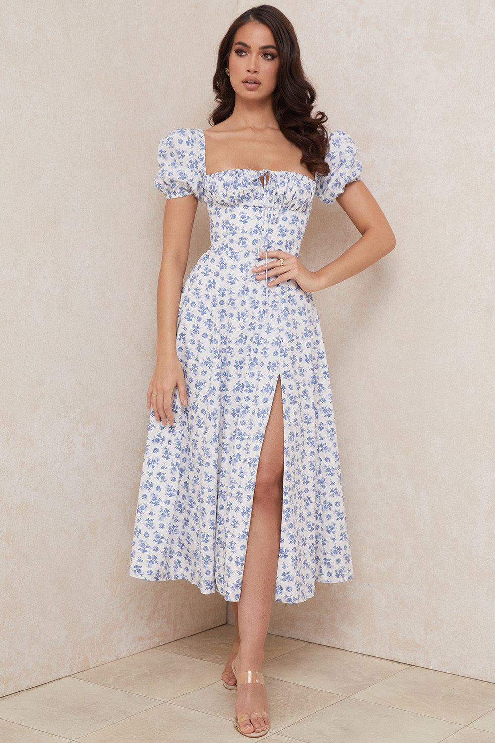 Taria - Bloom Puff Sleeve Dress