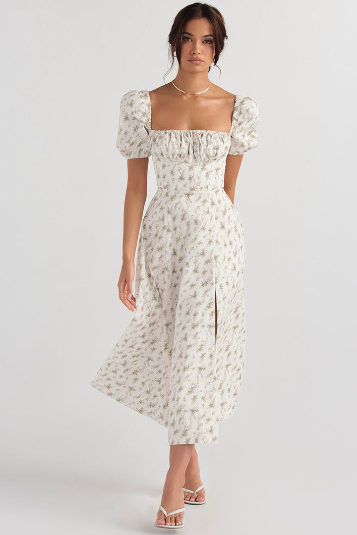 Taria - Bloom Puff Sleeve Dress