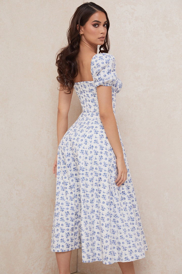 Taria - Bloom Puff Sleeve Dress