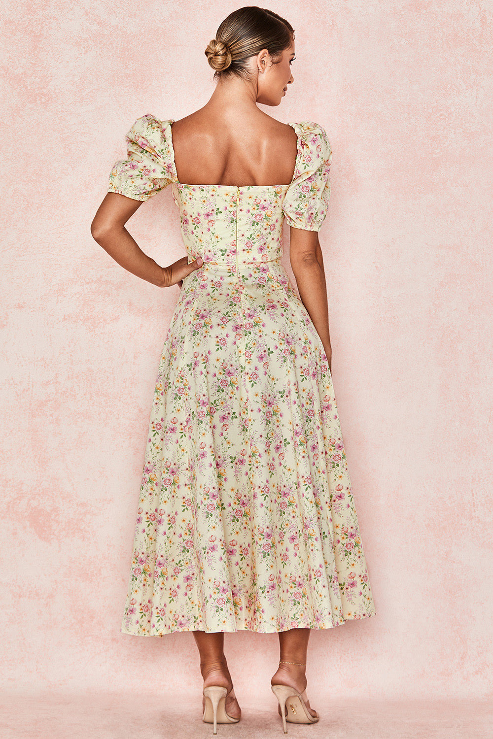 Taria - Bloom Puff Sleeve Dress