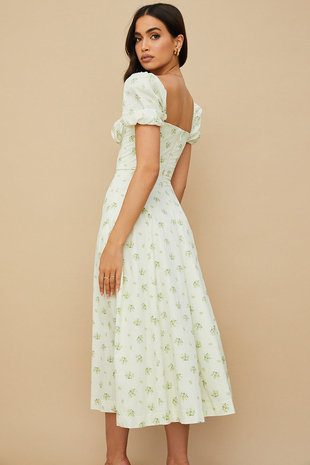 Taria - Bloom Puff Sleeve Dress