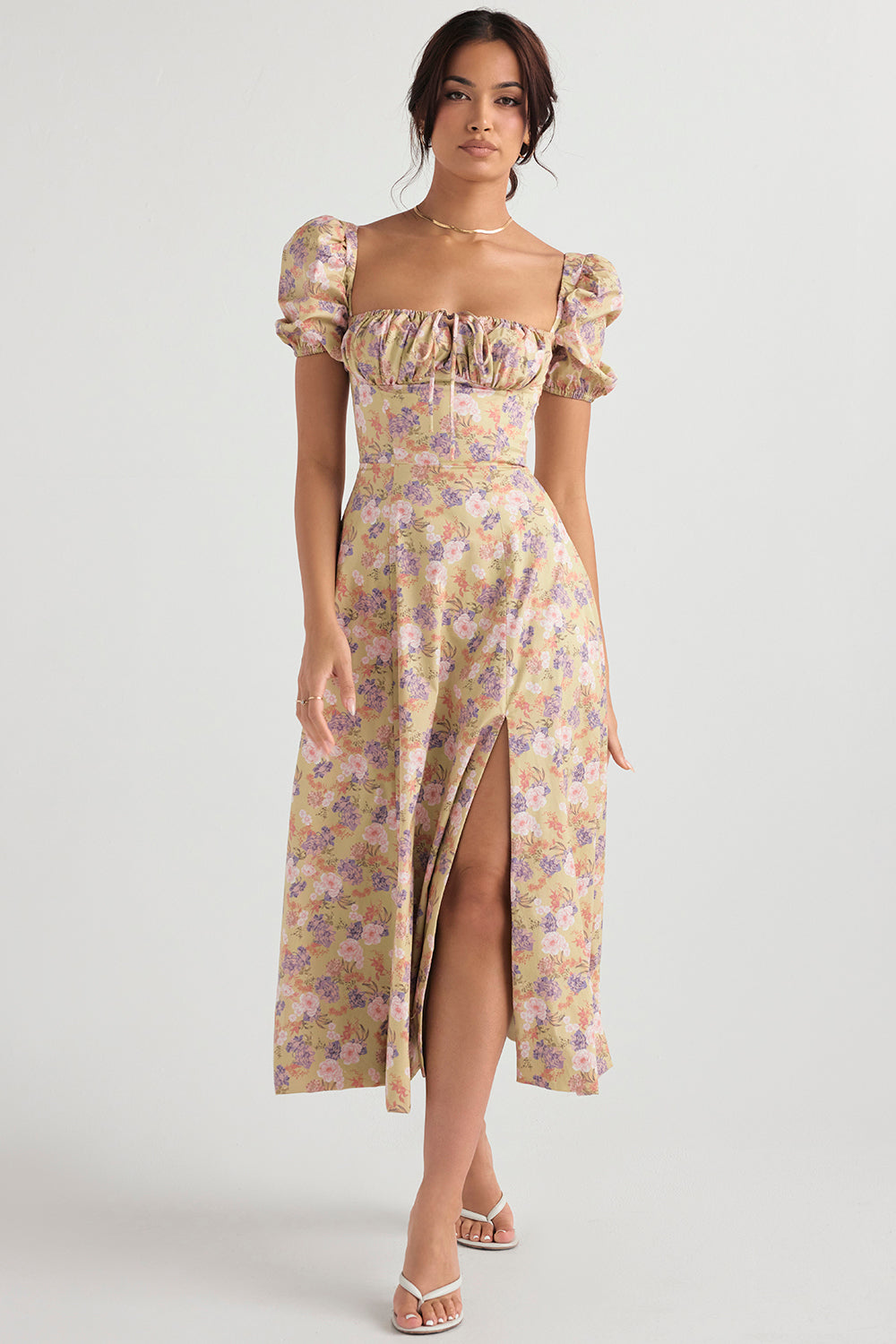 Taria - Bloom Puff Sleeve Dress